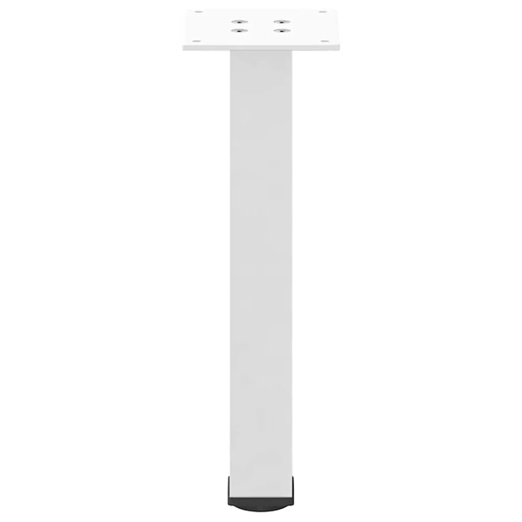 sofabordsben 4 stk. hvid 42-44 cm stål - Image 6