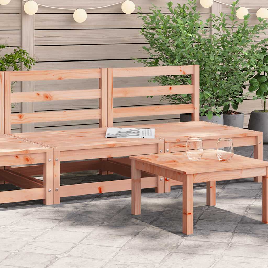 sofamoduler 2 stk. 70x70x67 cm uden armlæn massivt douglasgran