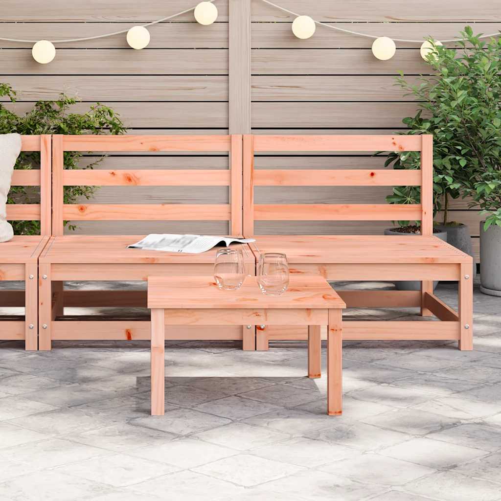 sofamoduler 2 stk. 70x70x67 cm uden armlæn massivt douglasgran - Image 3