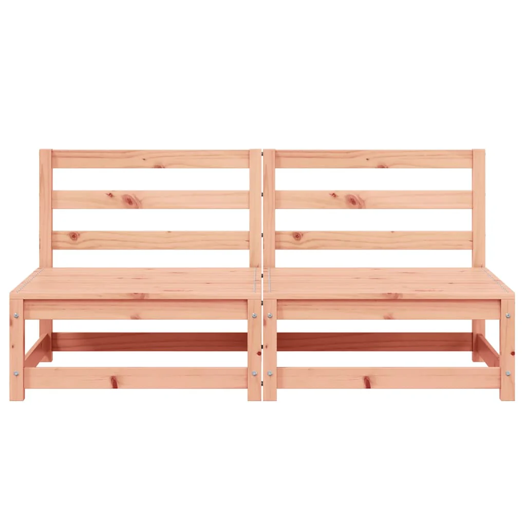 sofamoduler 2 stk. 70x70x67 cm uden armlæn massivt douglasgran - Image 5