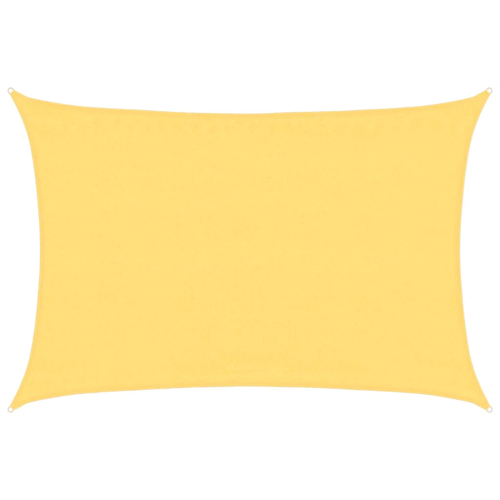 solsejl 160 g/m² 3,5x4,5 m HDPE beige - Image 2