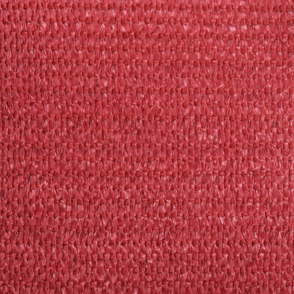 solsejl 160 g/m² 3,5x5 m HDPE rød - Image 8