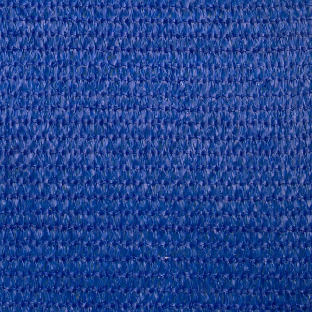 solsejl 2,5x4,5 m 160 g/m² HDPE blå - Image 8