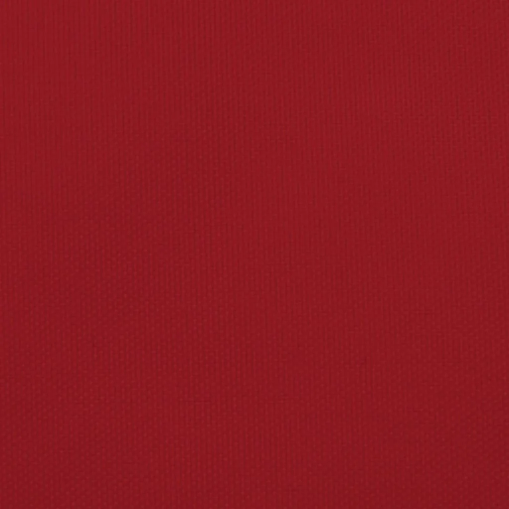 solsejl 3,5x5 m rektangulær oxfordstof rød - Image 8