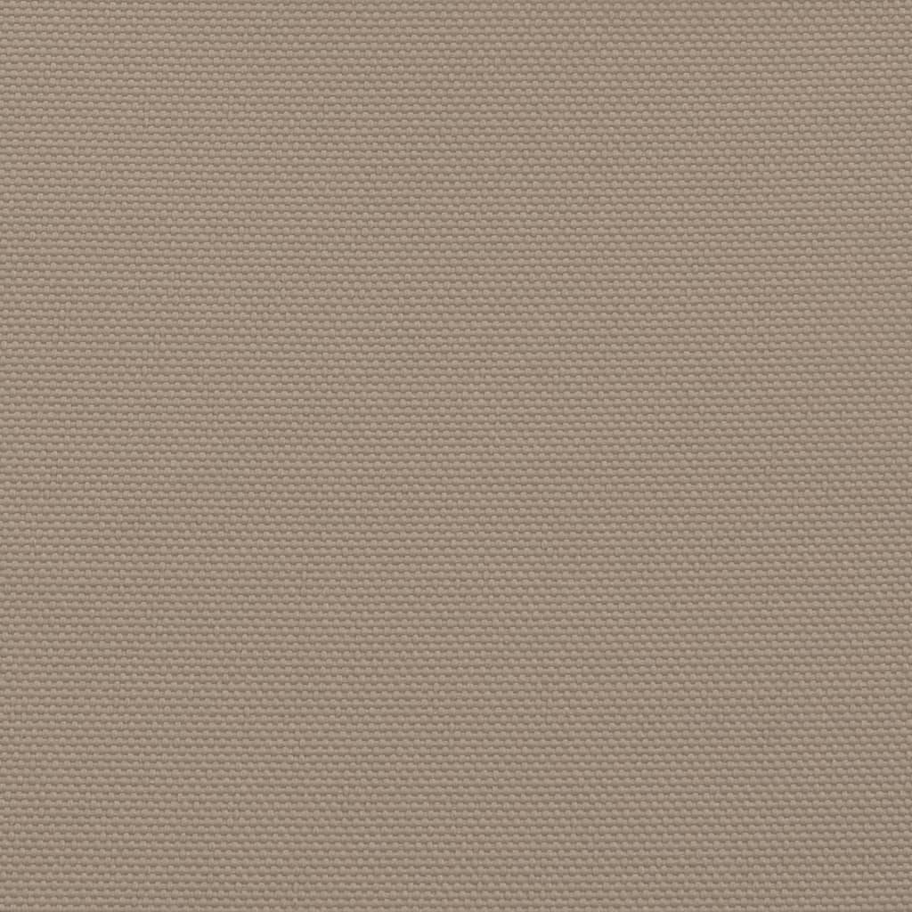 solsejl 3,6x3,6 m oxfordstof firkantet gråbrun - Image 8