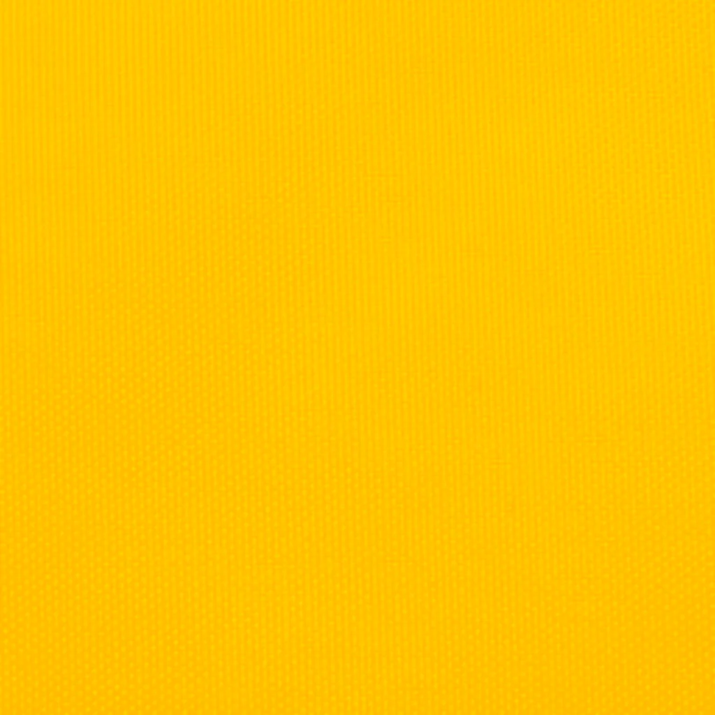 solsejl 3x5 m rektangulær oxfordstof gul - Image 8