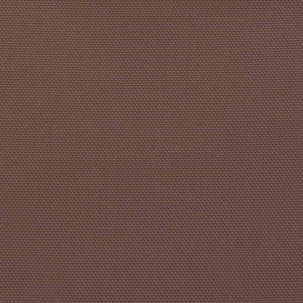 solsejl 3x6 m rektangulær oxfordstof brun - Image 8