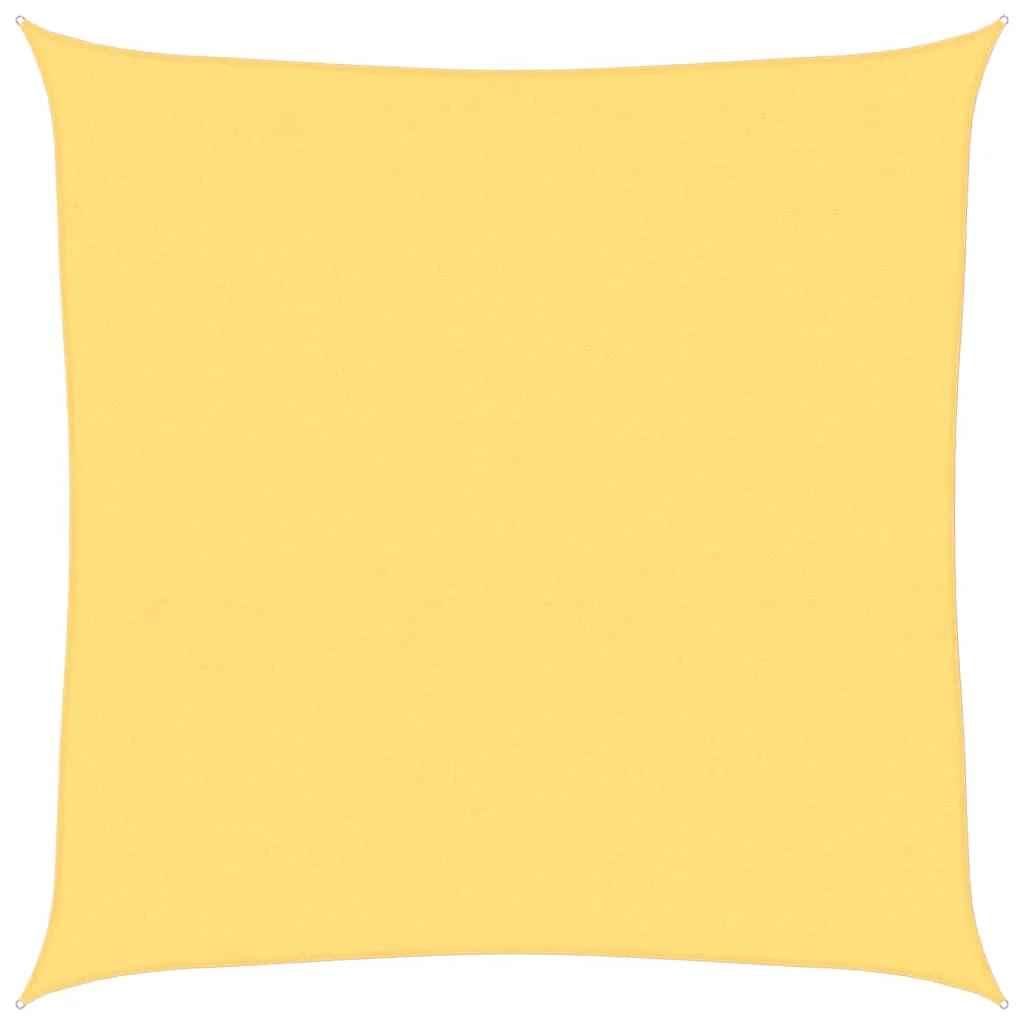 solsejl 4,5x4,5 m 160 g/m² HDPE beige - Image 2