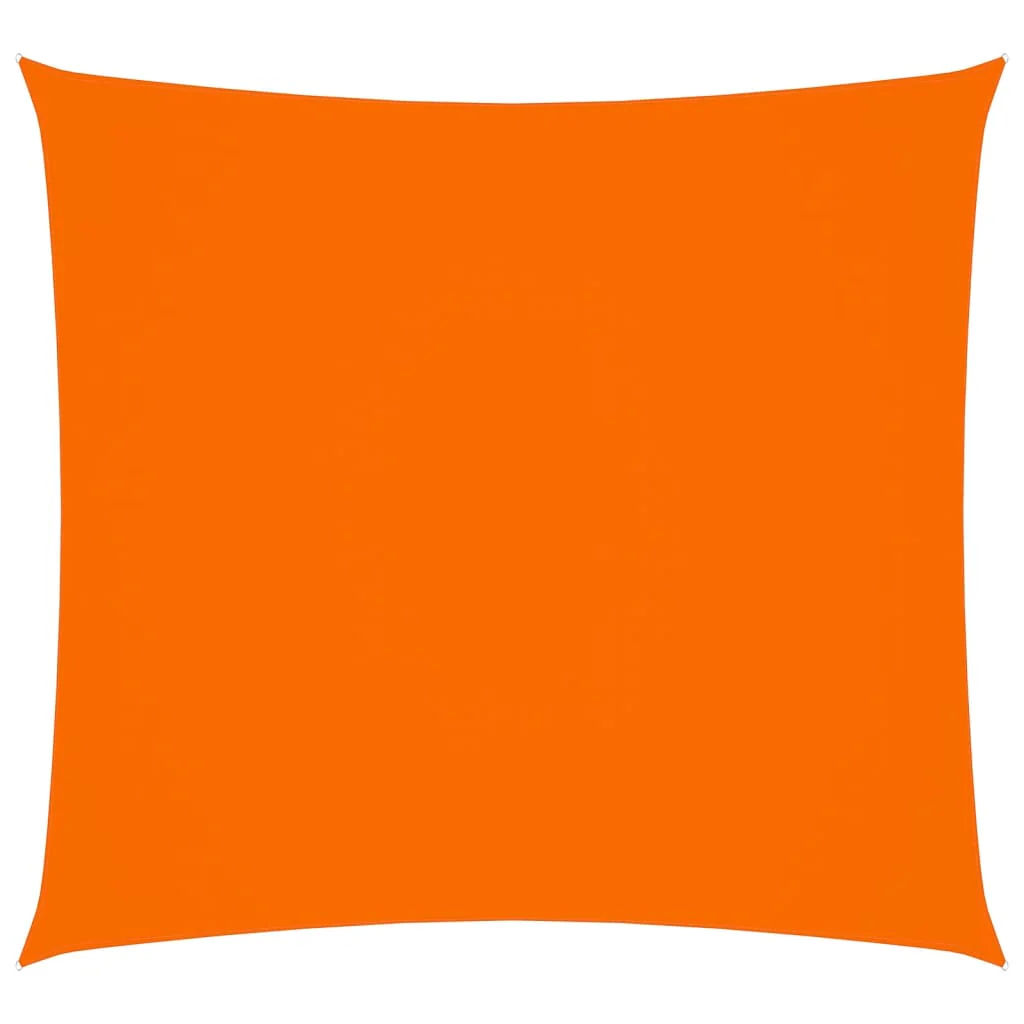 solsejl 4,5x4,5 m firkantet oxfordstof orange - Image 2