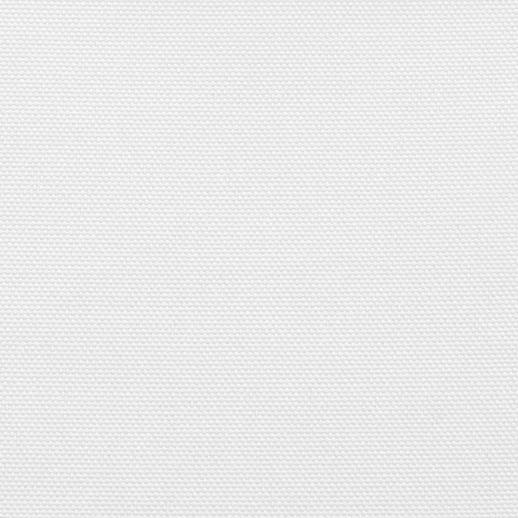 solsejl 4x6 m rektangulær oxfordstof hvid - Image 8