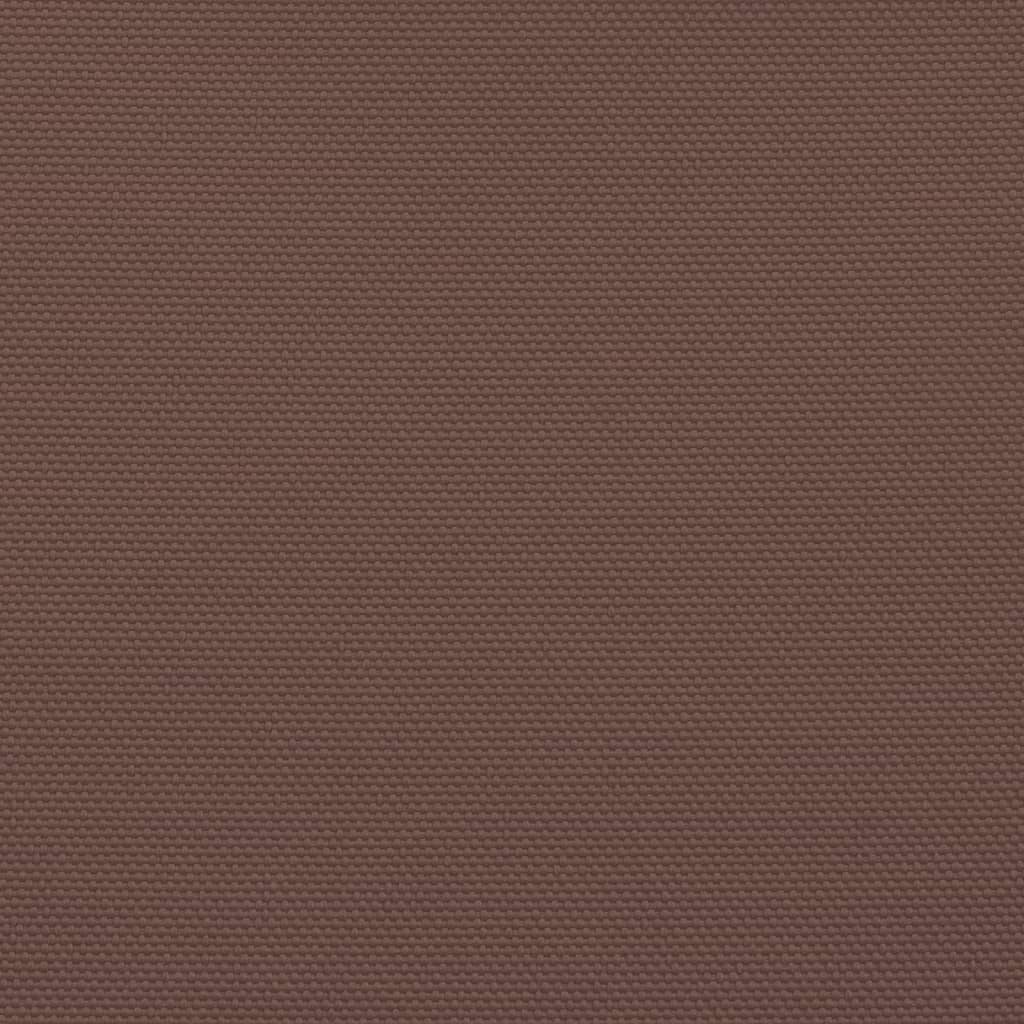 solsejl 5x5x5 m trekantet oxfordstof brun - Image 8