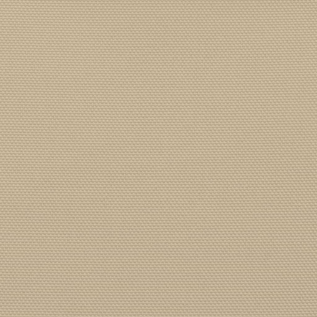 solsejl 6x6 m firkantet oxfordstof beige - Image 8