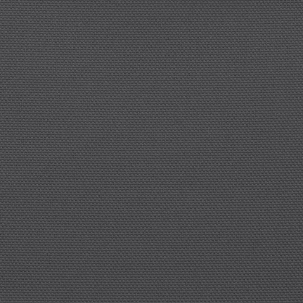 solsejl 6x8 m oxfordstof rektangulær antracitgrå - Image 8