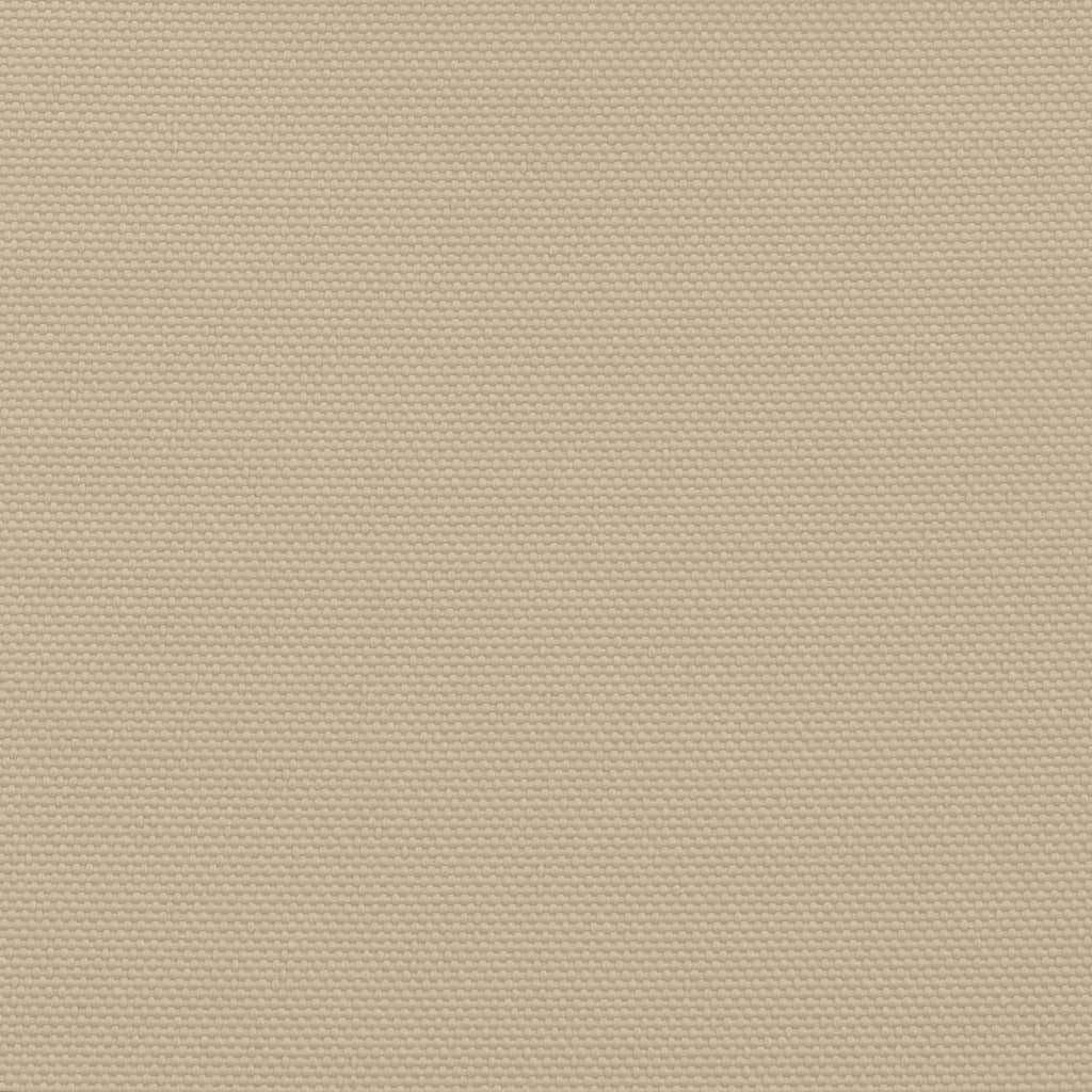 solsejl 7x5x5 m 100 % polyesterstof beige - Image 8