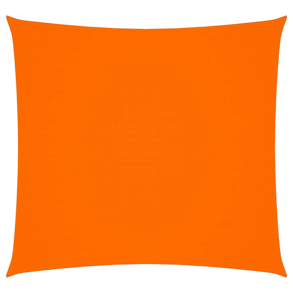 solsejl 7x7 m oxfordstof firkantet orange - Image 2
