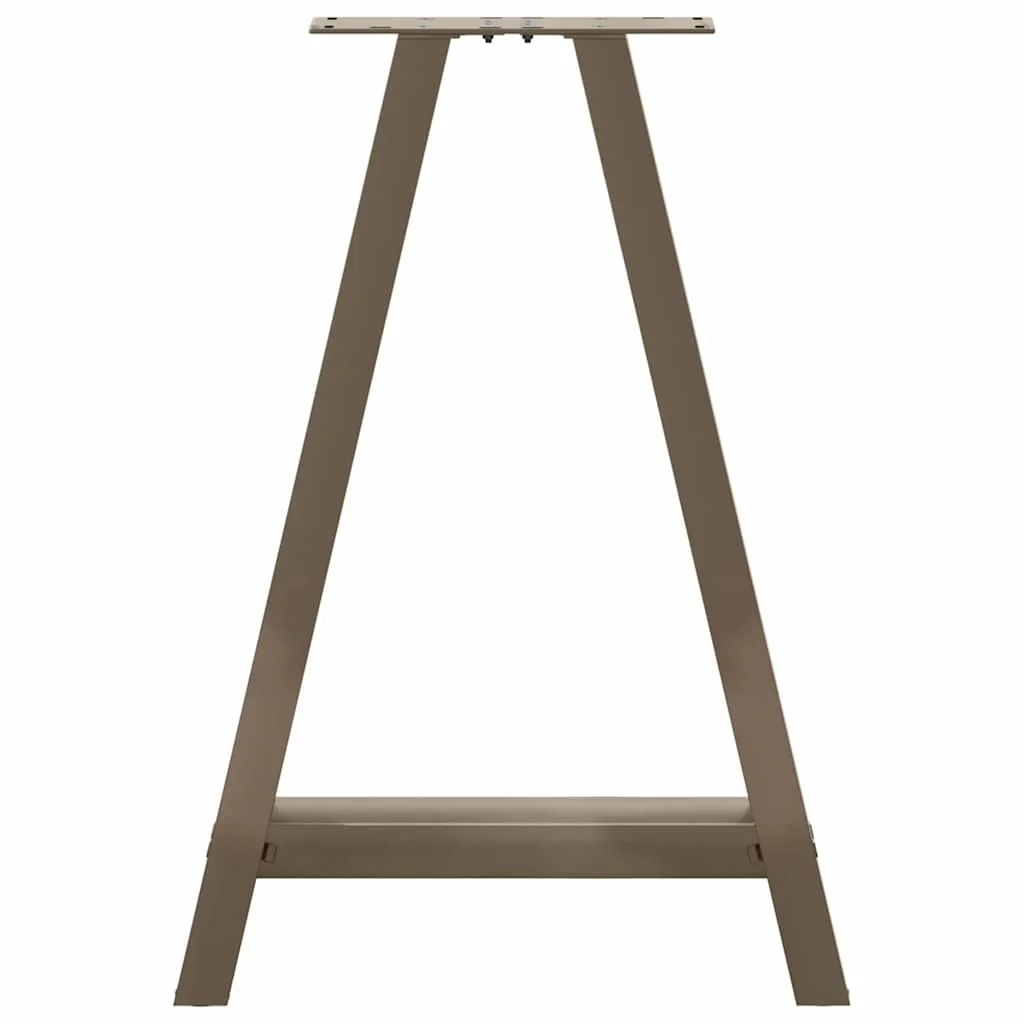 spisebordsben A-formet 2 stk. 50x(72-73) cm stål - Image 5