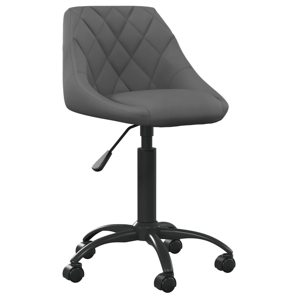 spisebordsstol fløjl mørkegrå - Image 2