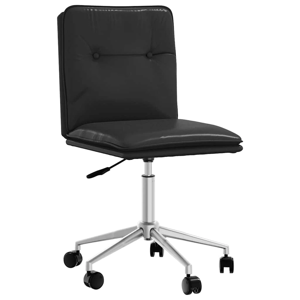 spisebordsstole 6 stk. kunstlæder sort - Image 3