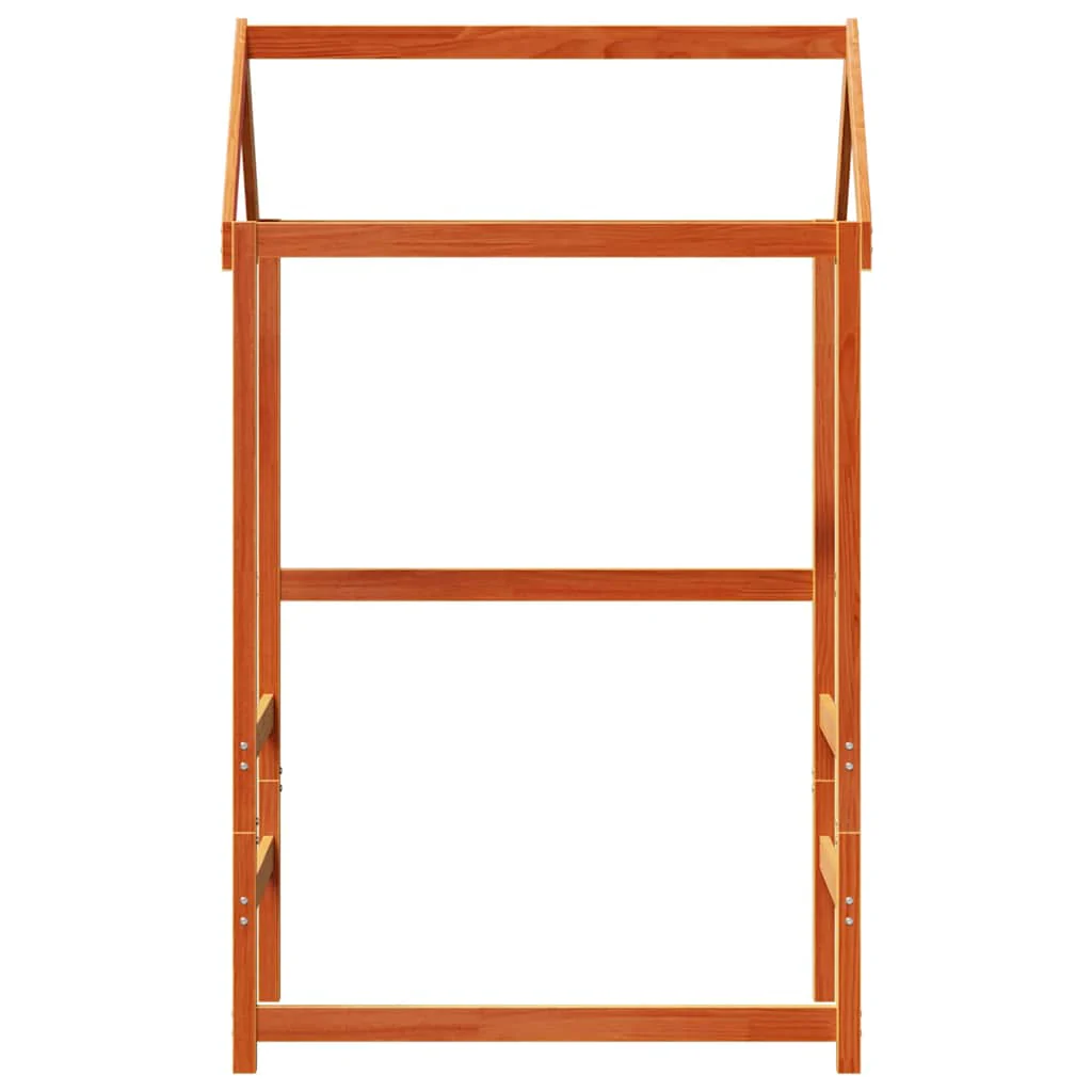 stel til husseng 118x70x176,5 cm massivt fyrretræ gyldenbrun - Image 4