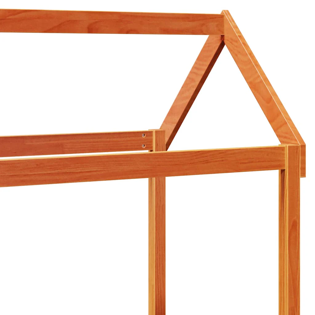 stel til husseng 118x70x176,5 cm massivt fyrretræ gyldenbrun - Image 7