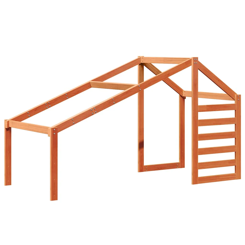 stel til husseng 198x87x113 cm massivt fyrretræ gyldenbrun - Image 2