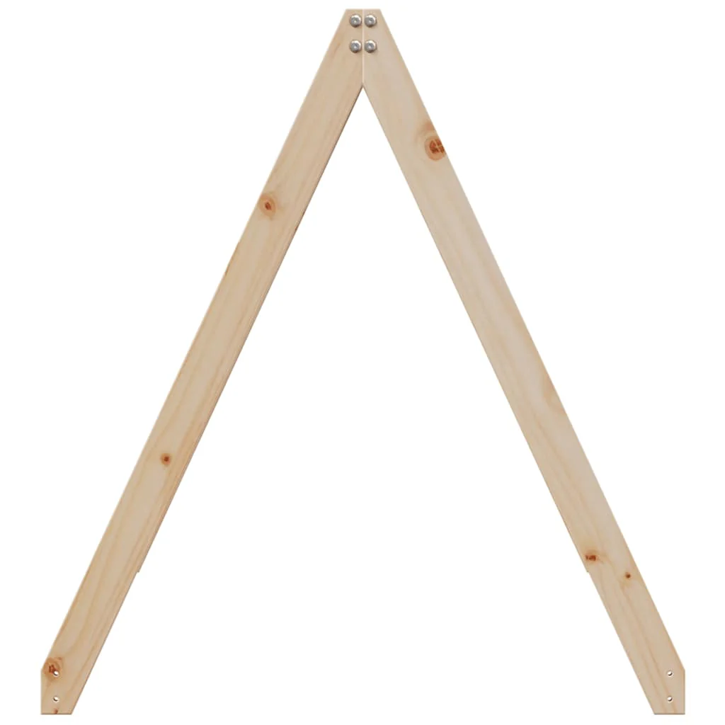 stel til husseng 199x80,5x88 cm massivt fyrretræ - Image 5