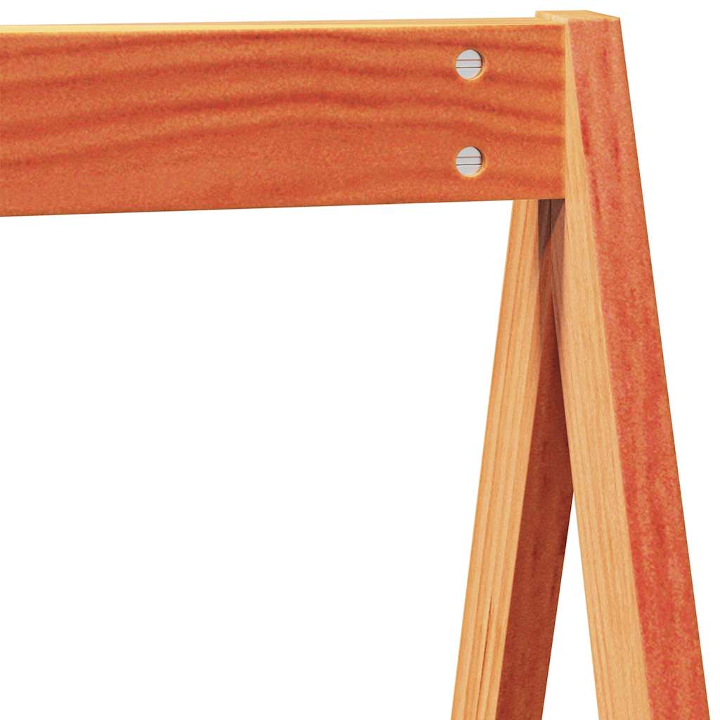 stel til husseng 199x80,5x88 cm massivt fyrretræ gyldenbrun - Image 7