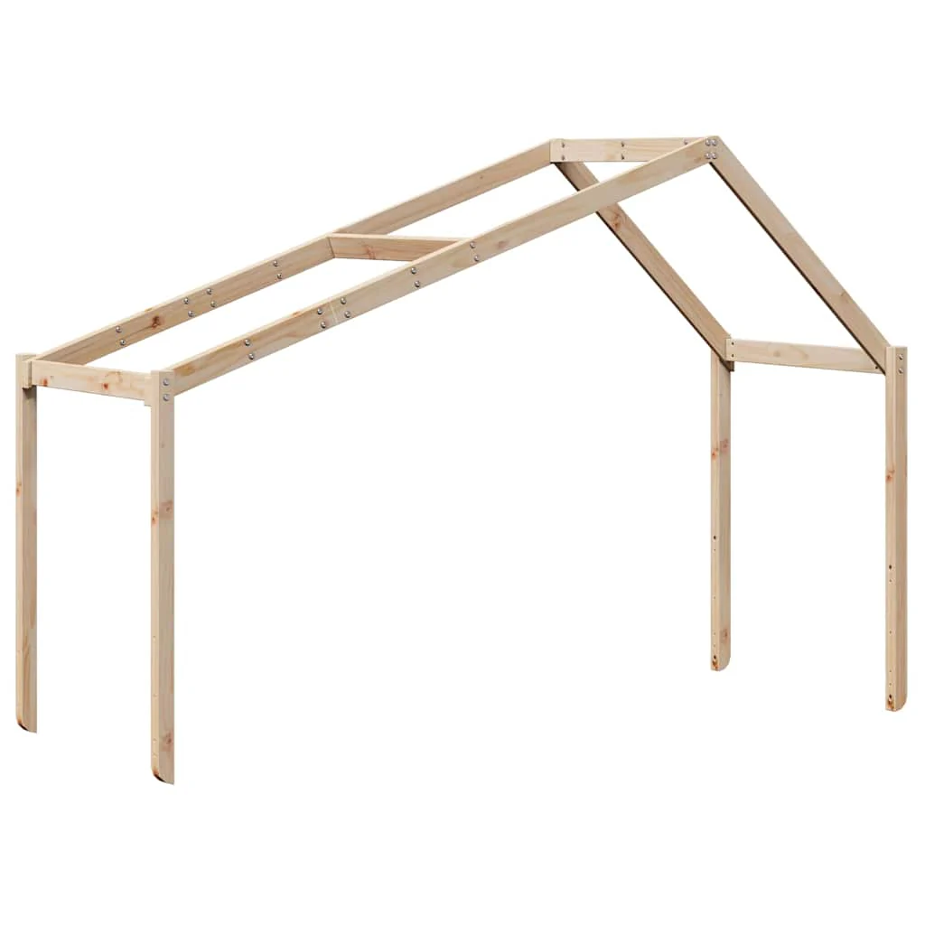 stel til husseng 213x95,5x144,5 cm massivt fyrretræ - Image 2