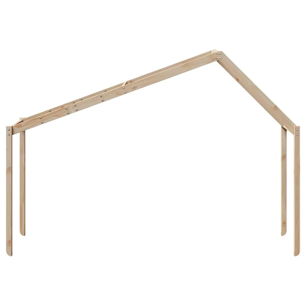 stel til husseng 213x95,5x144,5 cm massivt fyrretræ - Image 4