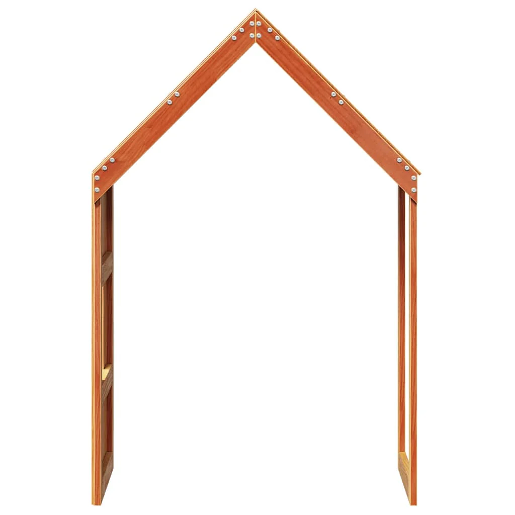 stel til husseng 55x84x132 cm massivt fyrretræ gyldenbrun - Image 5