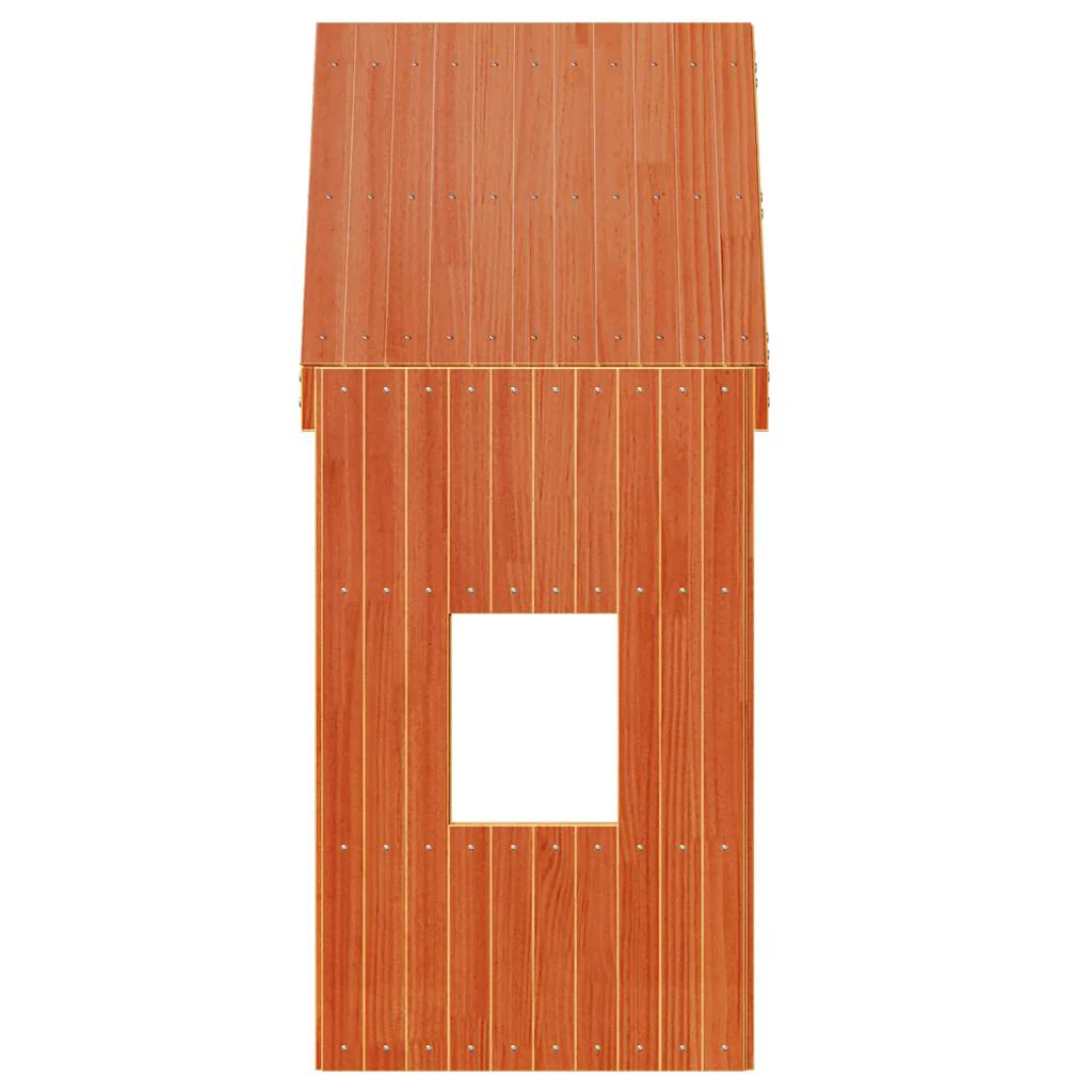 stel til husseng 60x99x139,5 cm massivt fyrretræ gyldenbrun - Image 4