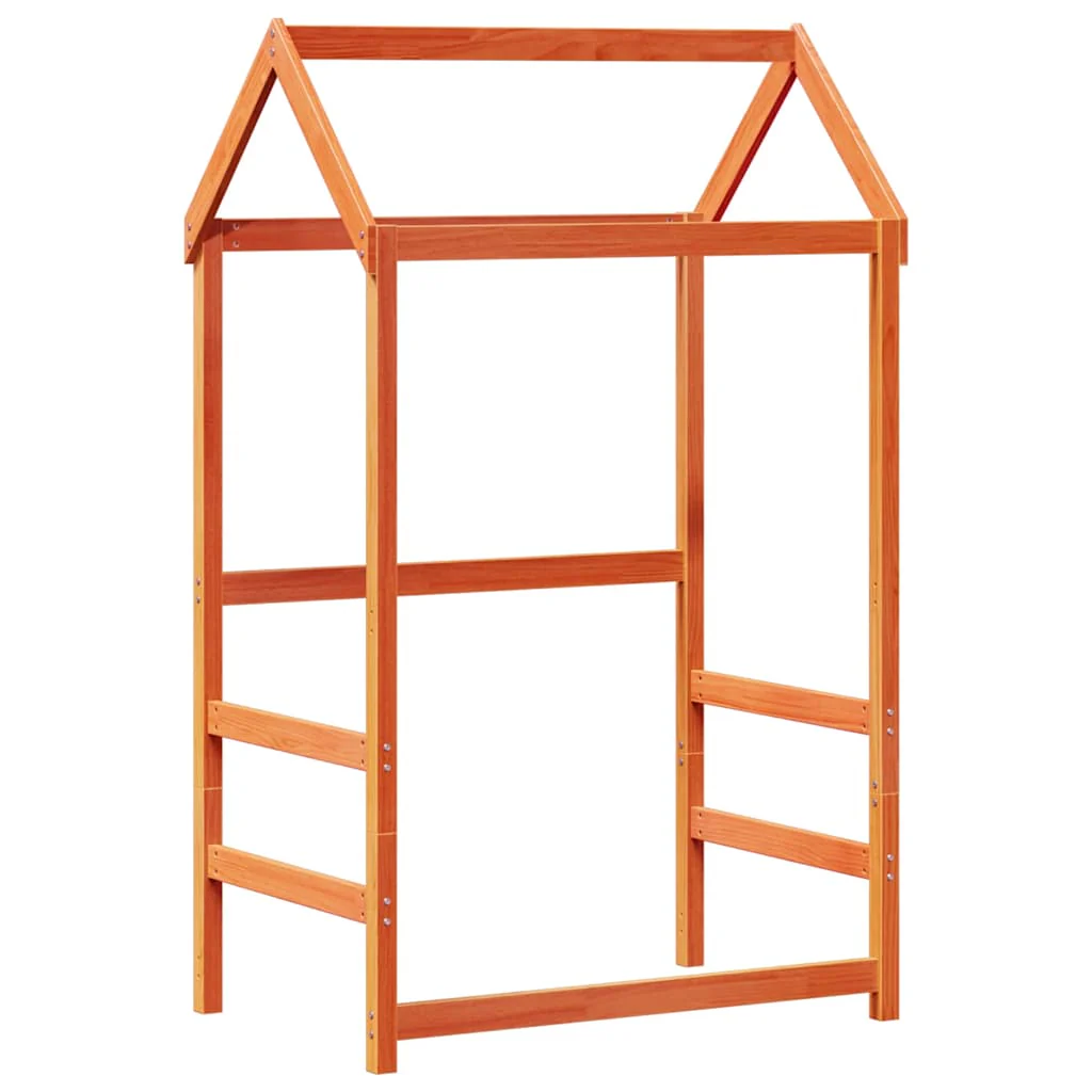 stel til husseng 98x70x176,5 cm massivt fyrretræ gyldenbrun - Image 2