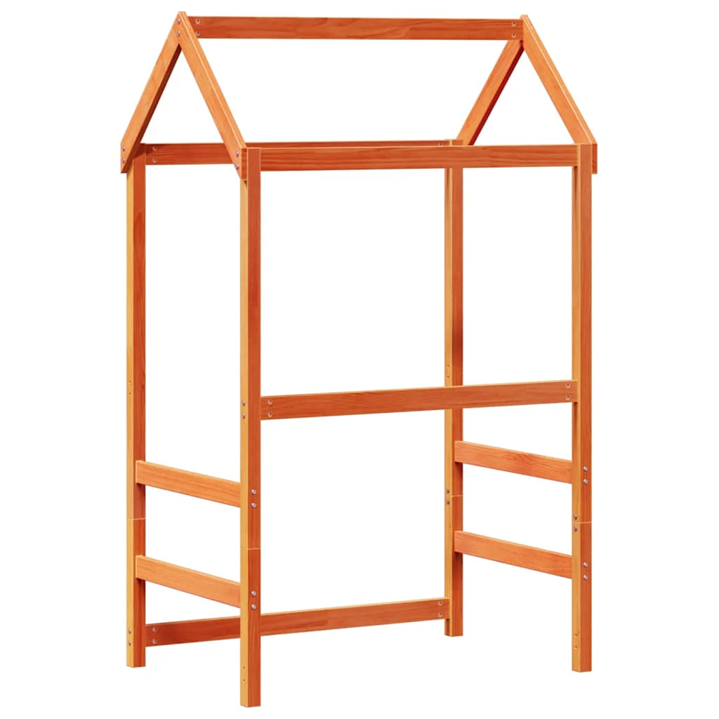 stel til husseng 98x70x176,5 cm massivt fyrretræ gyldenbrun - Image 6