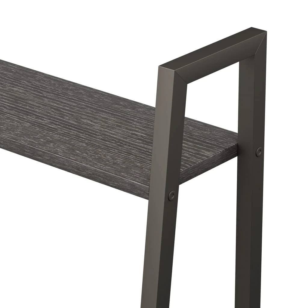 stigereol med 4 hylder 56x35x140 cm sort - Image 7