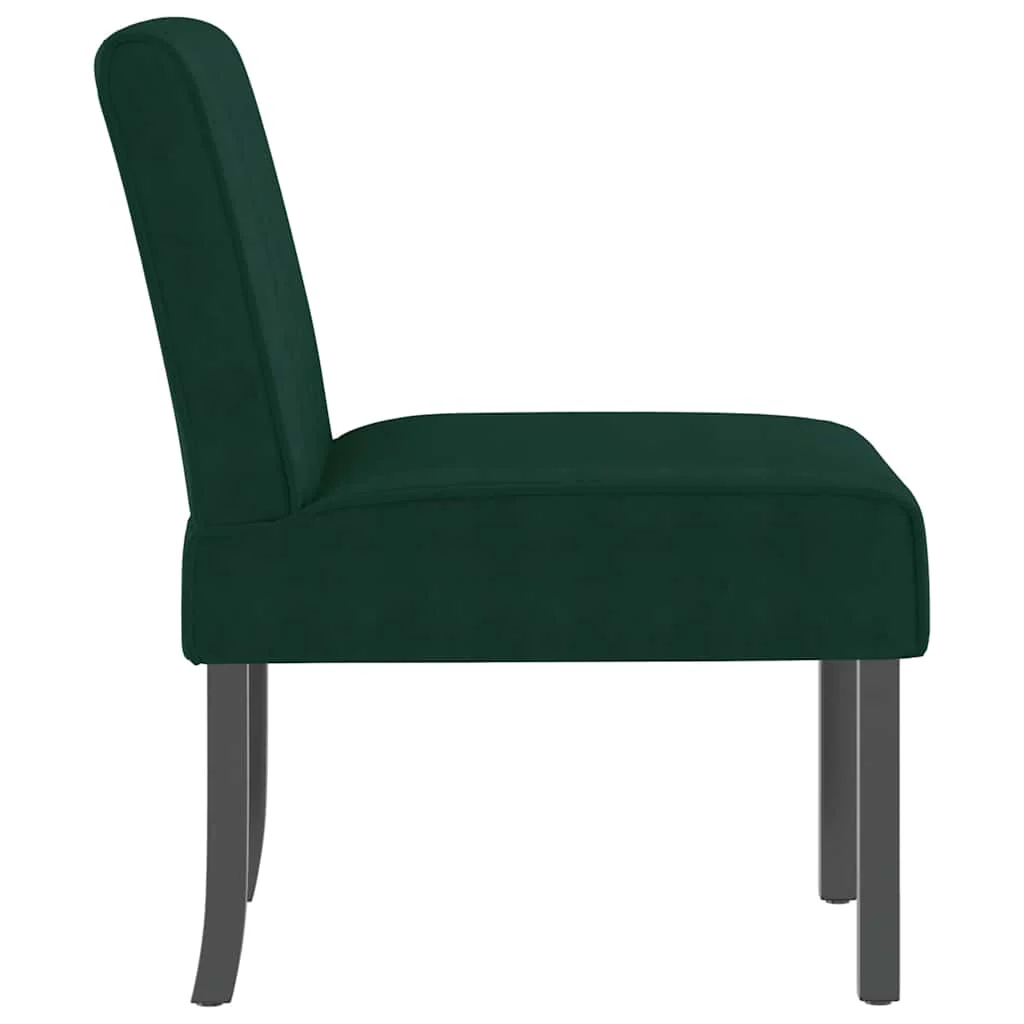 stol velour mørkegrøn - Image 4
