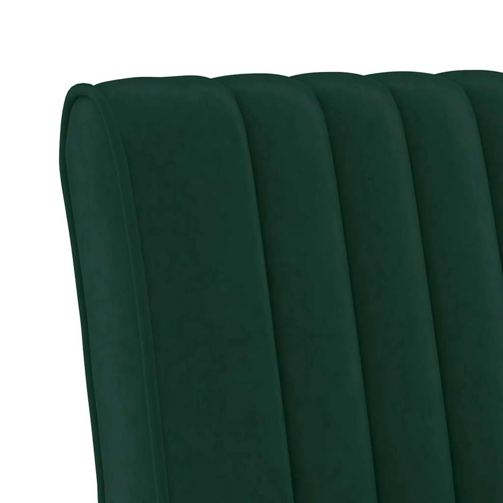 stol velour mørkegrøn - Image 6