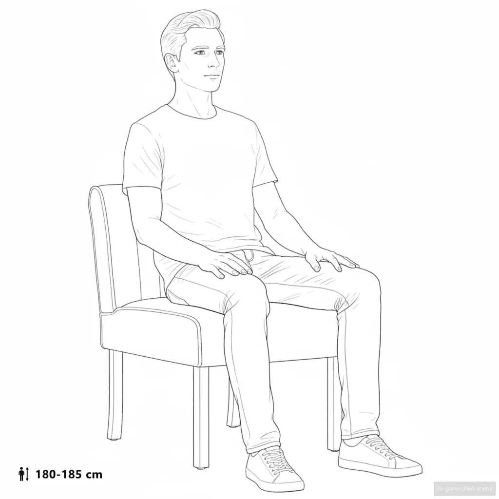 stol velour sort - Image 8