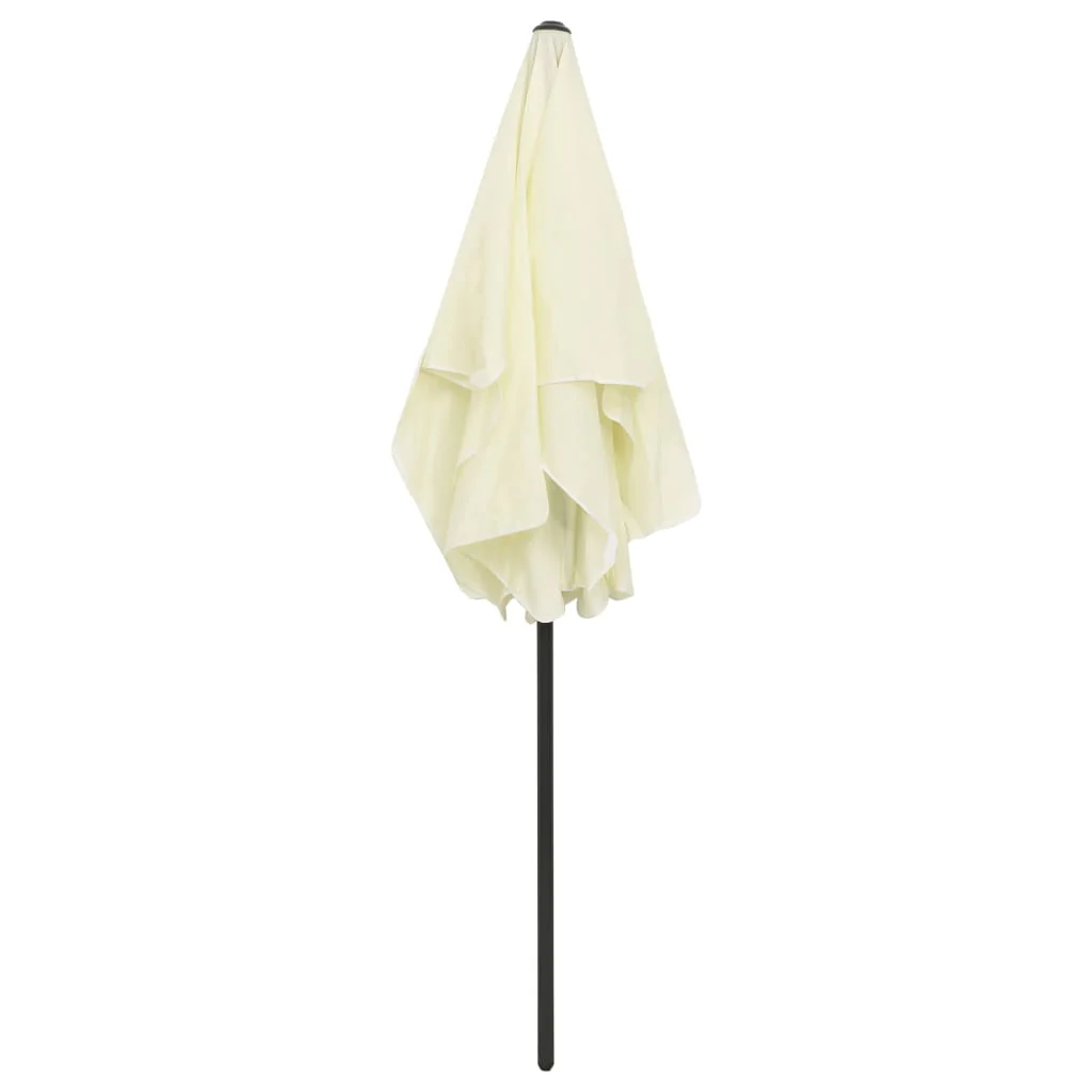 strandparasol 180x120 cm sandgul - Image 5