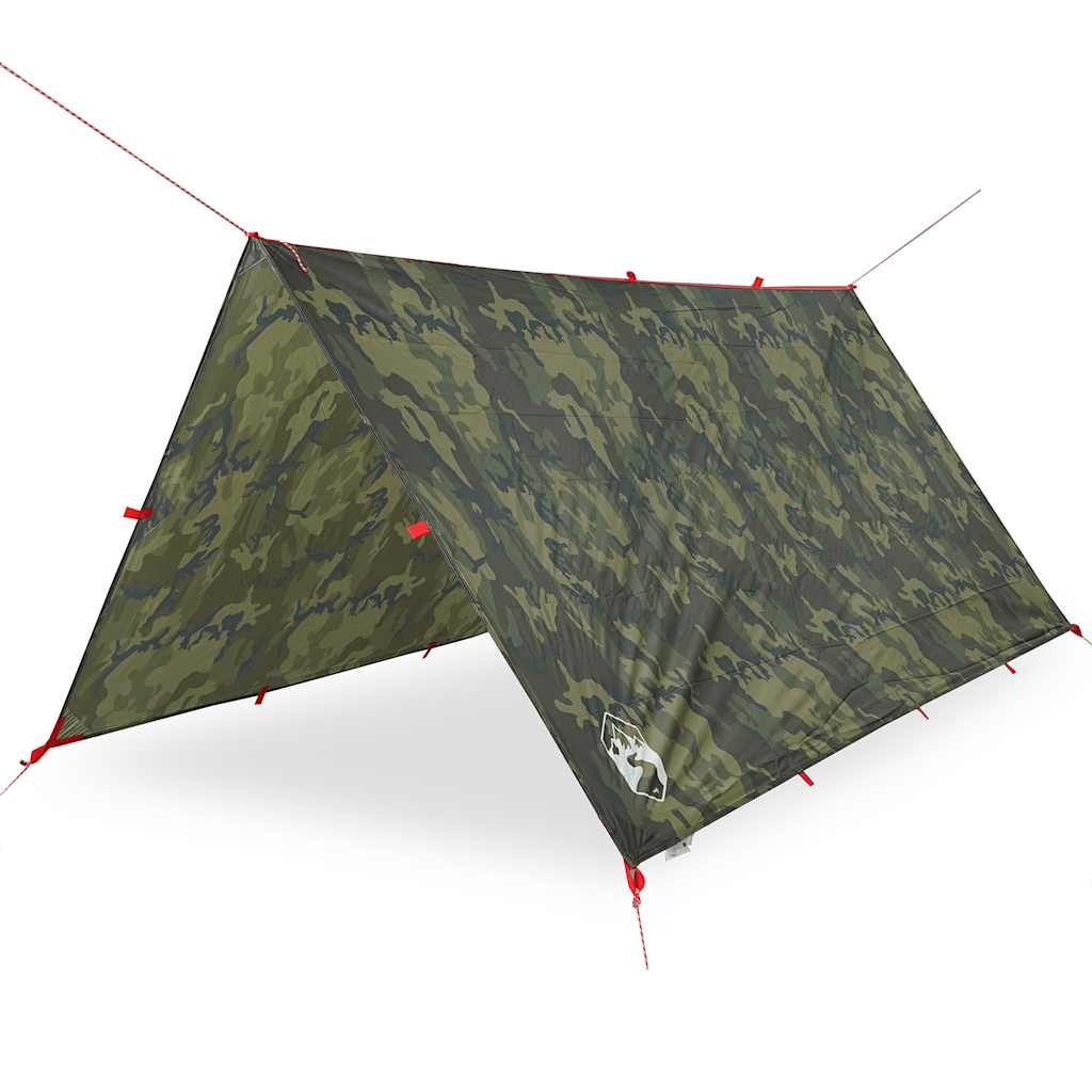 tarp 366x306 cm vandtæt camouflage - Image 2