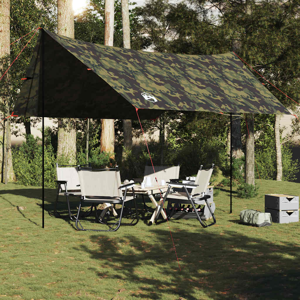 tarp 438x376x212 cm vandtæt camouflage - Image 3