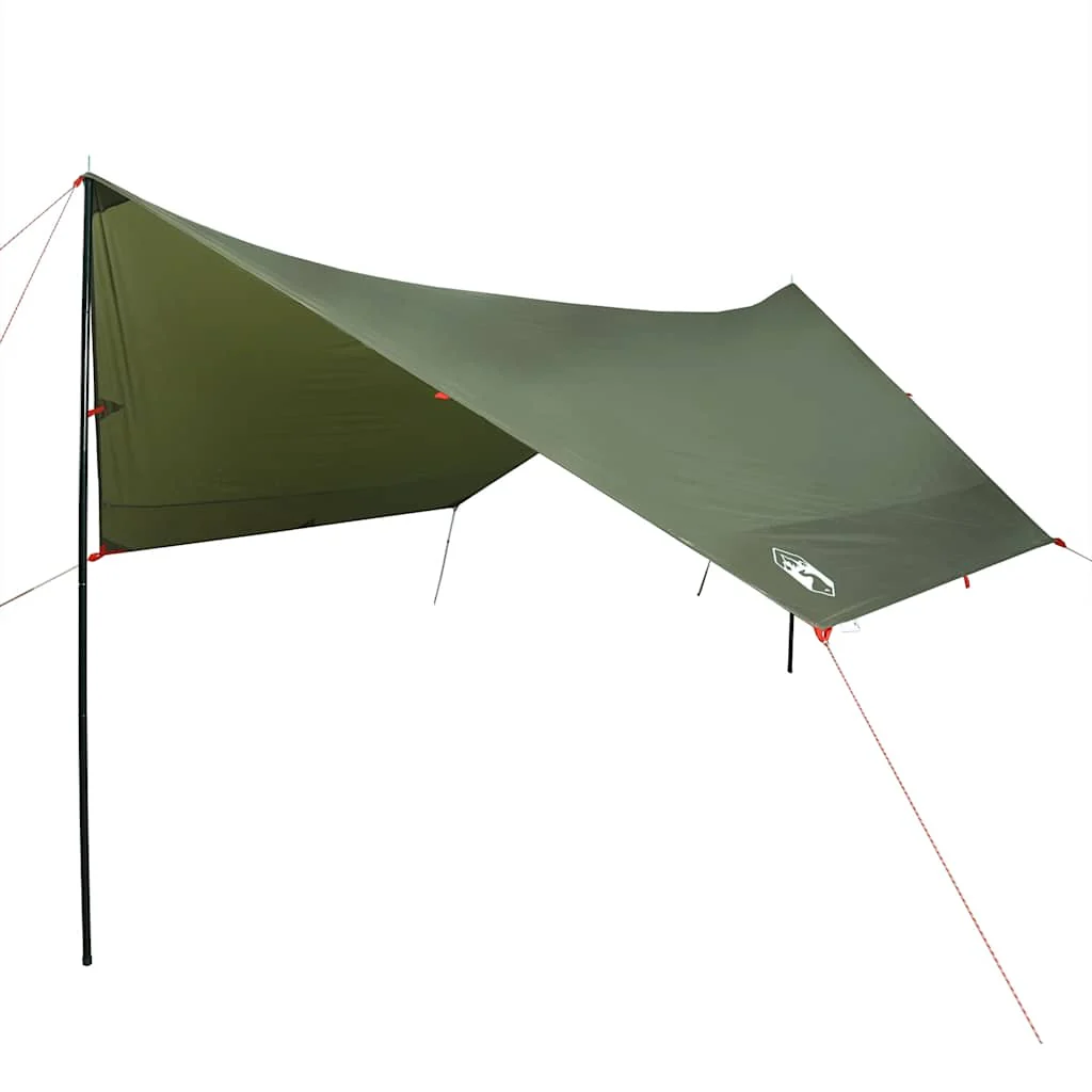 tarp 438x376x212 cm vandtæt olivengrøn - Image 2