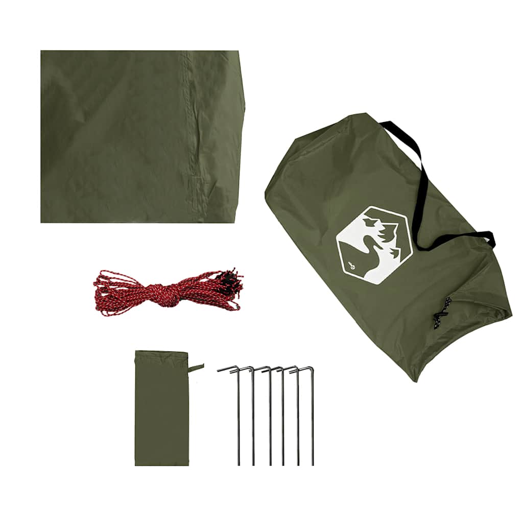 tarp 438x376x212 cm vandtæt olivengrøn - Image 9