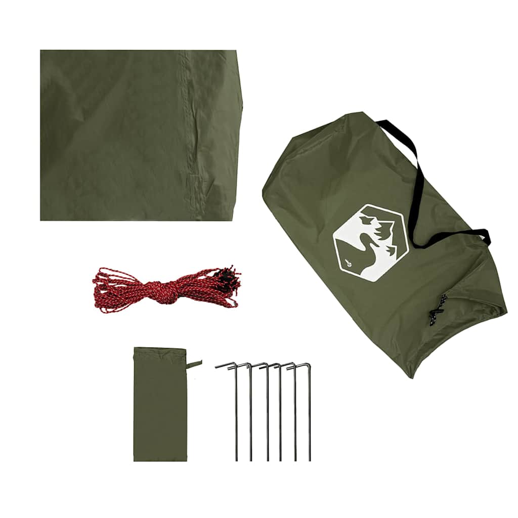 tarp 451x420 cm vandtæt olivengrøn - Image 9