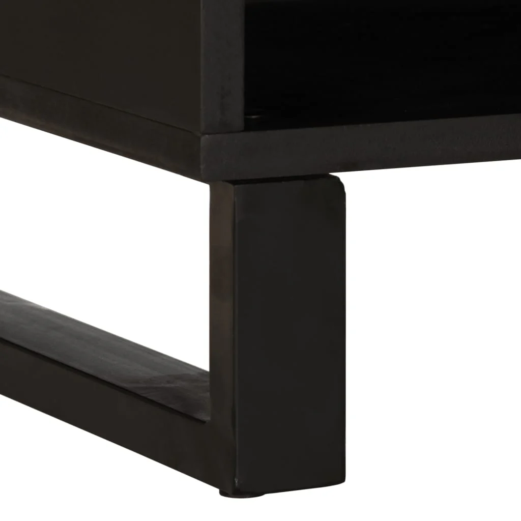 tv-bord 100x34x46 cm massivt akacietræ - Image 8