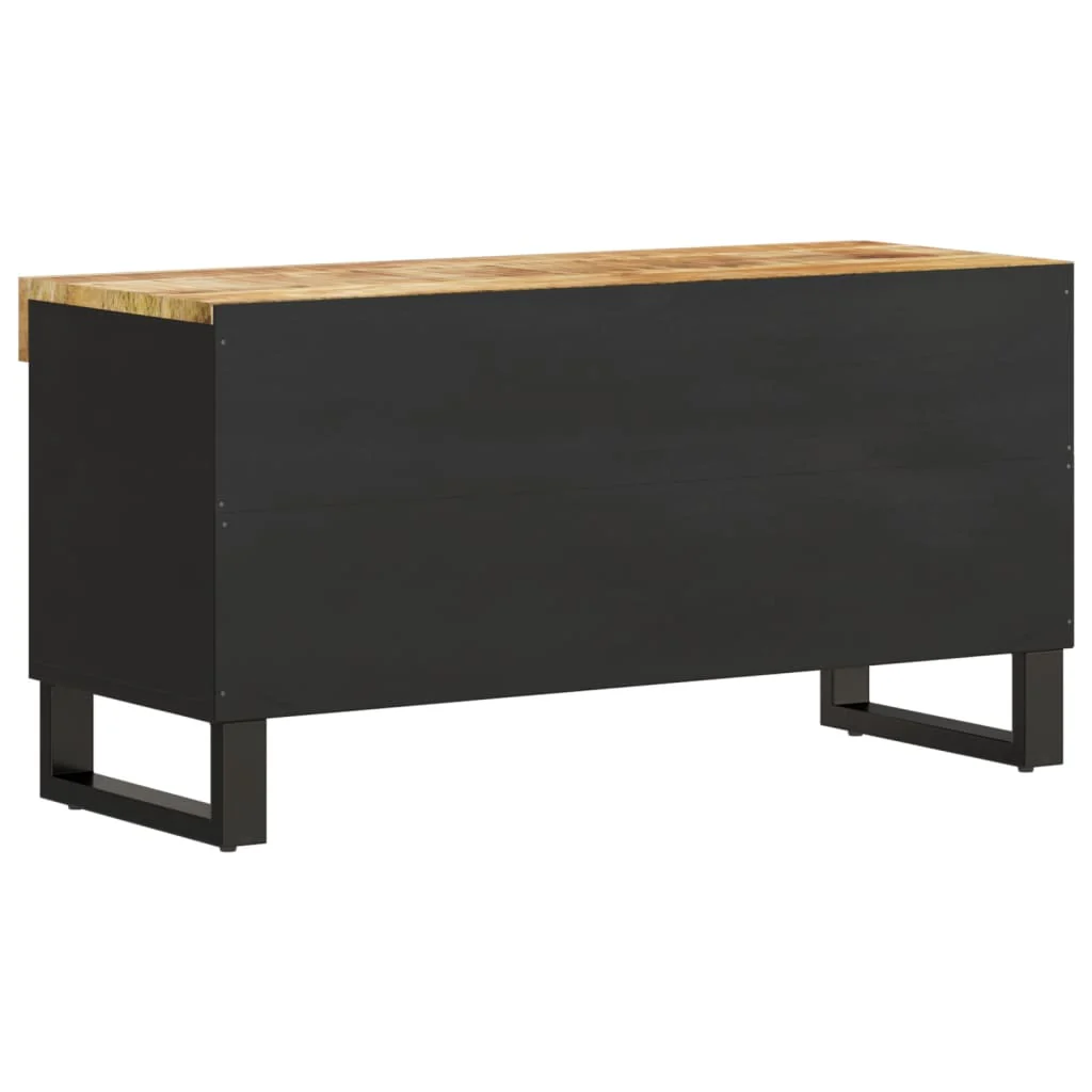 tv-bord 85x33x43,5 cm massivt mangotræ - Image 5