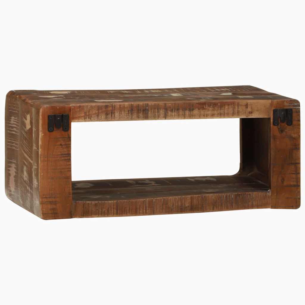 TV-skab Flerfarvet 60 x 30 x 25 cm Massivt genbrugstræ - Image 5