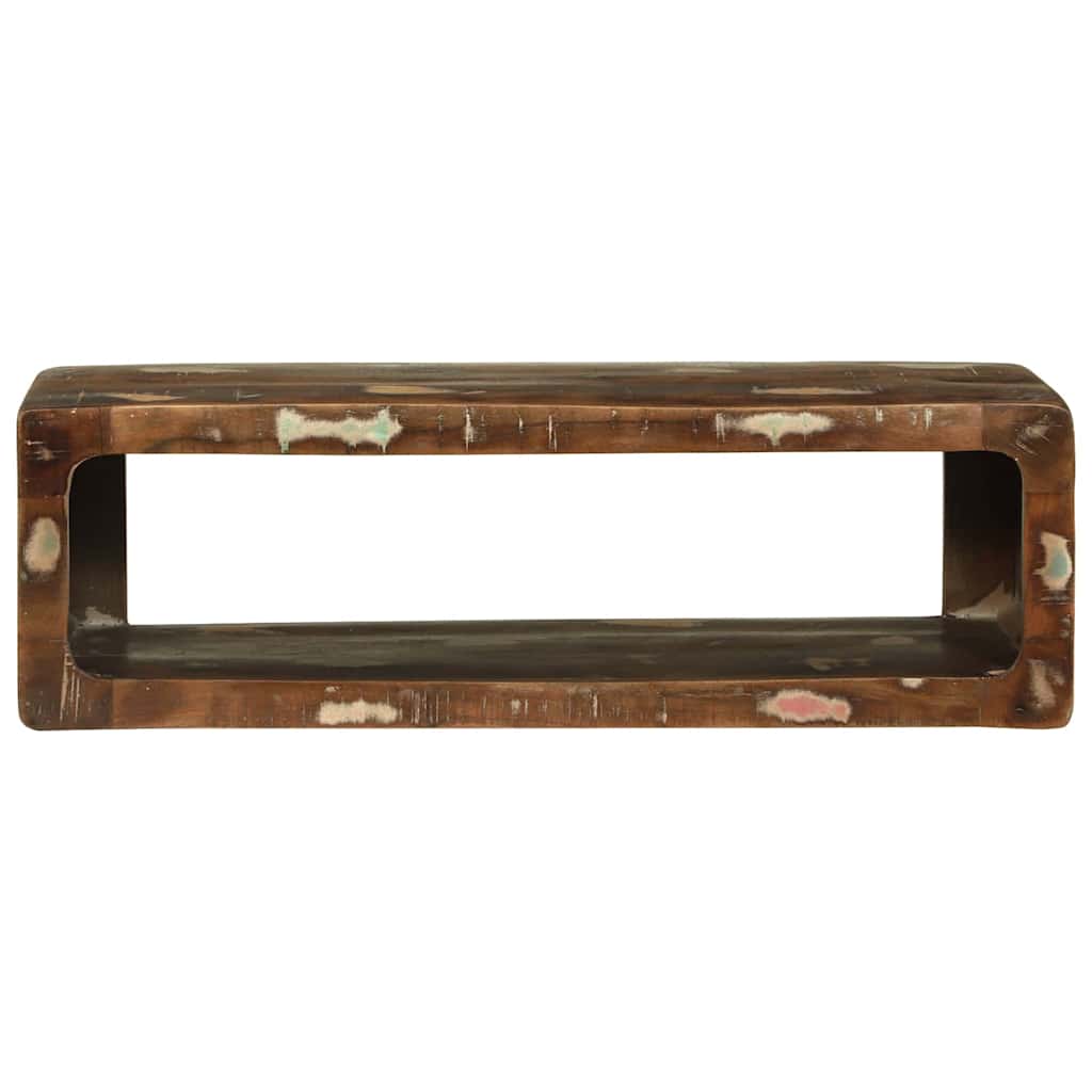 TV-skab Flerfarvet 80 x 30 x 25 cm Massivt genbrugstræ - Image 3