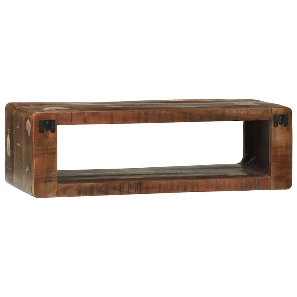TV-skab Flerfarvet 80 x 30 x 25 cm Massivt genbrugstræ - Image 5