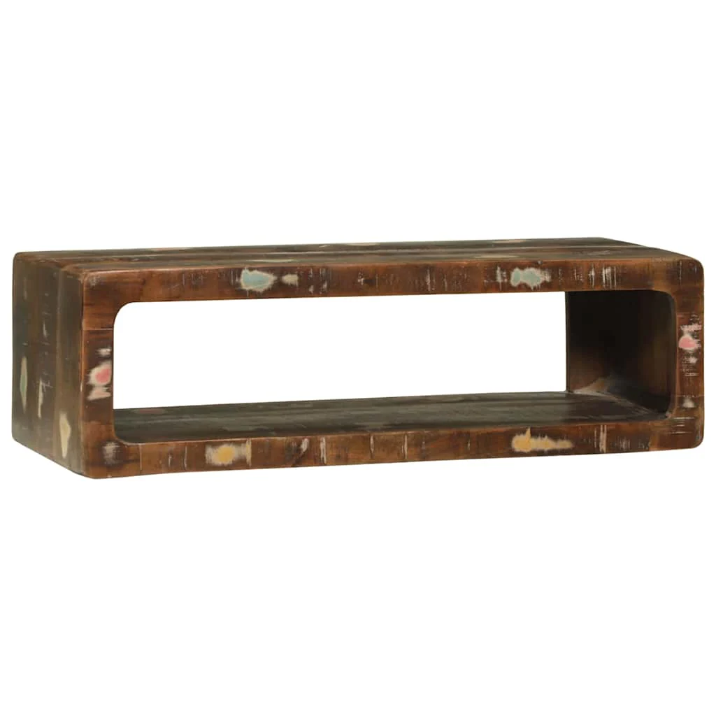 TV-skab Flerfarvet 80 x 30 x 25 cm Massivt genbrugstræ - Image 7