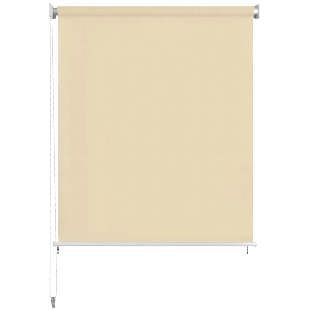 udendørs rullegardin 140 x 140 cm cremefarvet - Image 2